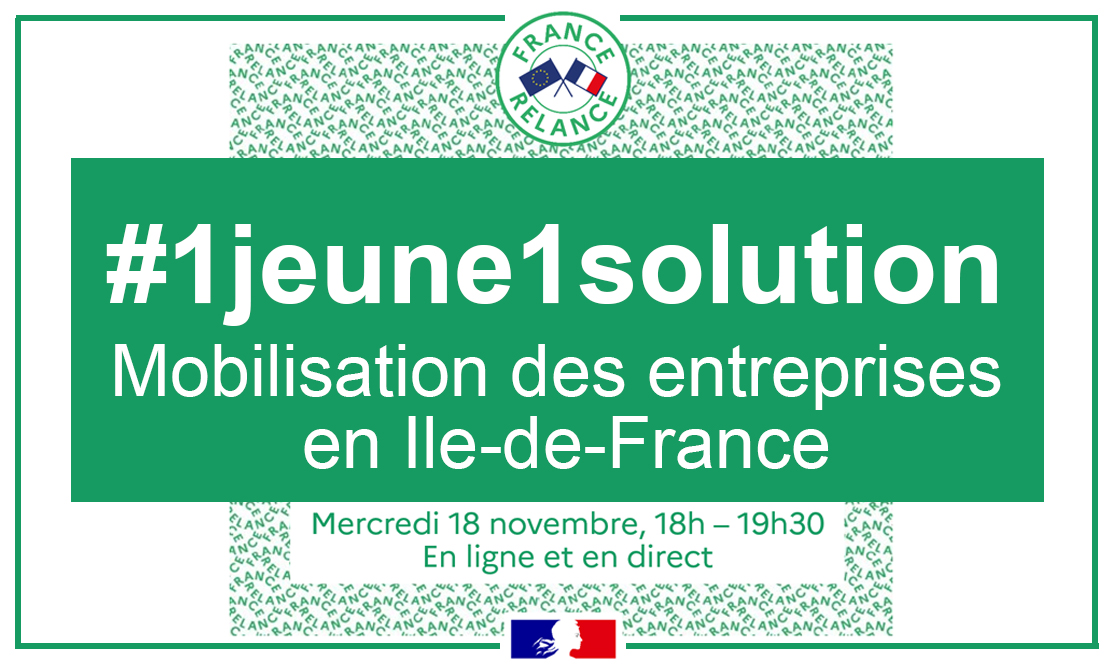 #1jeune1solution | Mobilisation Ile-de-France