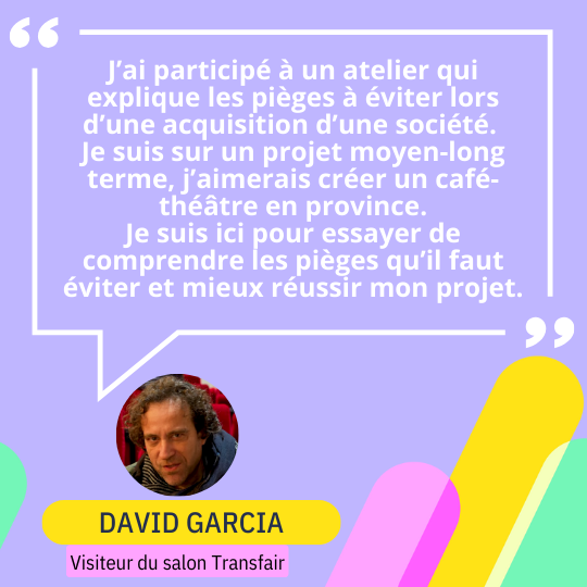 Transfair retour participant David Garcia