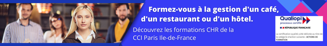 Formez-vous à la gestion d'un café, restaurant ou d'un hôtel