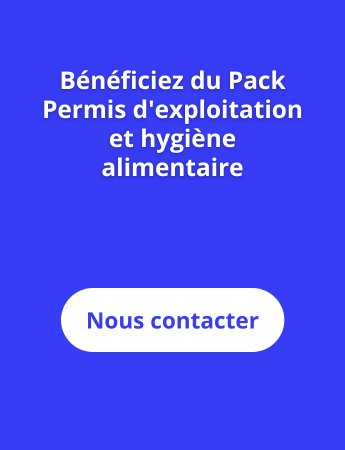 Pack formation : Permis exploitation + formation hygiène